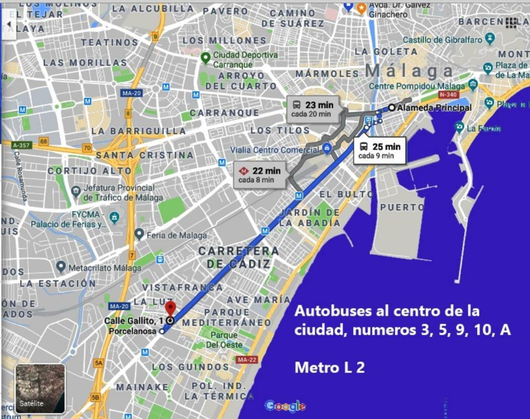 Un Lugar Agradable En Malaga Lägenhet Exteriör bild